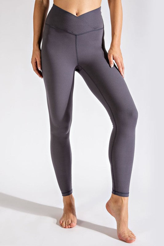 The Butter Soft Leggings in Smoky Grey