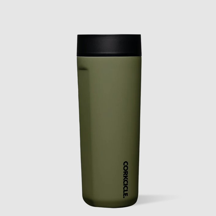 Corkcicle 17 oz Commuter Cup in Dipped Olive