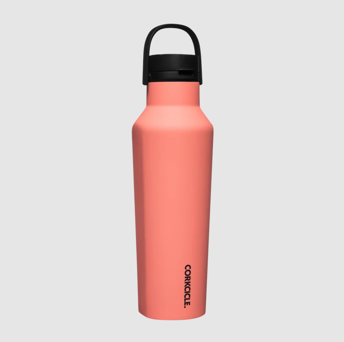 Corkcicle Sport Canteen 32 Oz in Coral